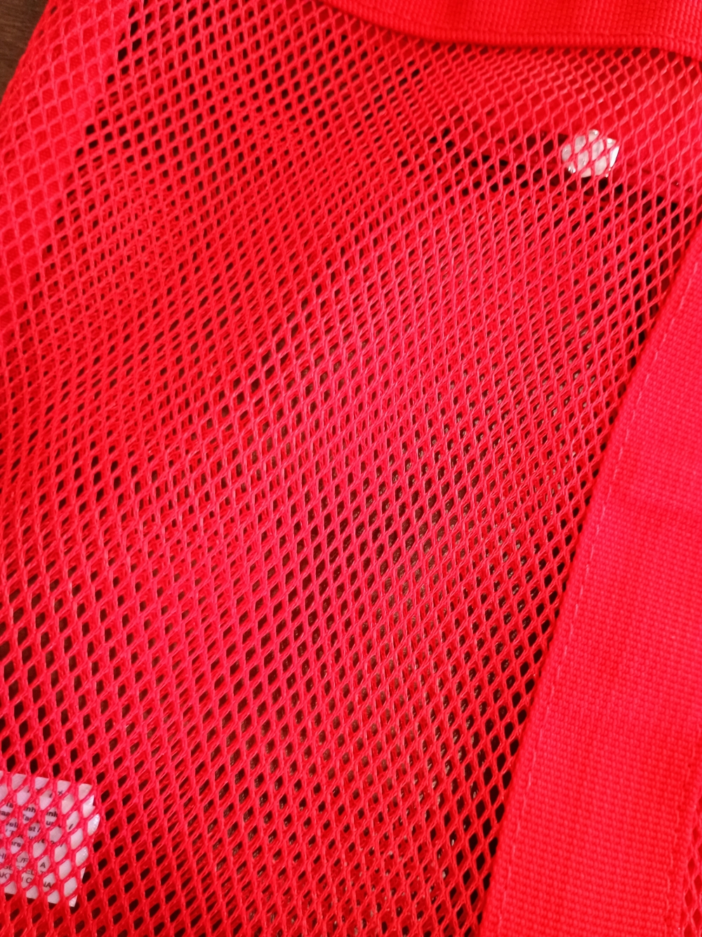 Primark Red Mesh Tote Bag - Picture 2 of 8
